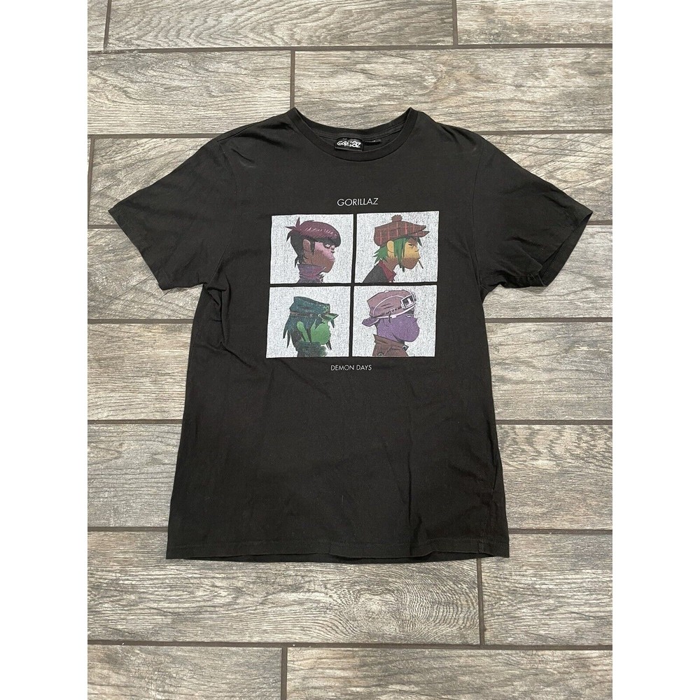 GORILLAZ T SHIRT demon days cd cover LARGE